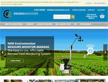 Tablet Screenshot of enviromonitors.co.uk